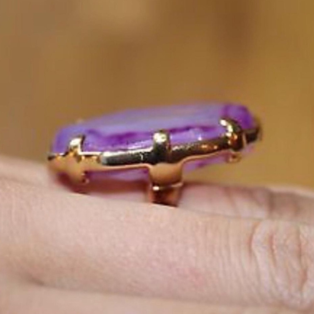 Ring Kate Spade Set In Stone Semiprecious Stone R… - image 5